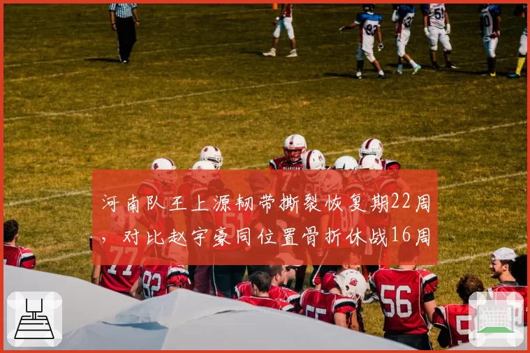 河南队王上源韧带撕裂恢复期22周,对比赵宇豪同位置骨折休战16周,后腰真空谁补?